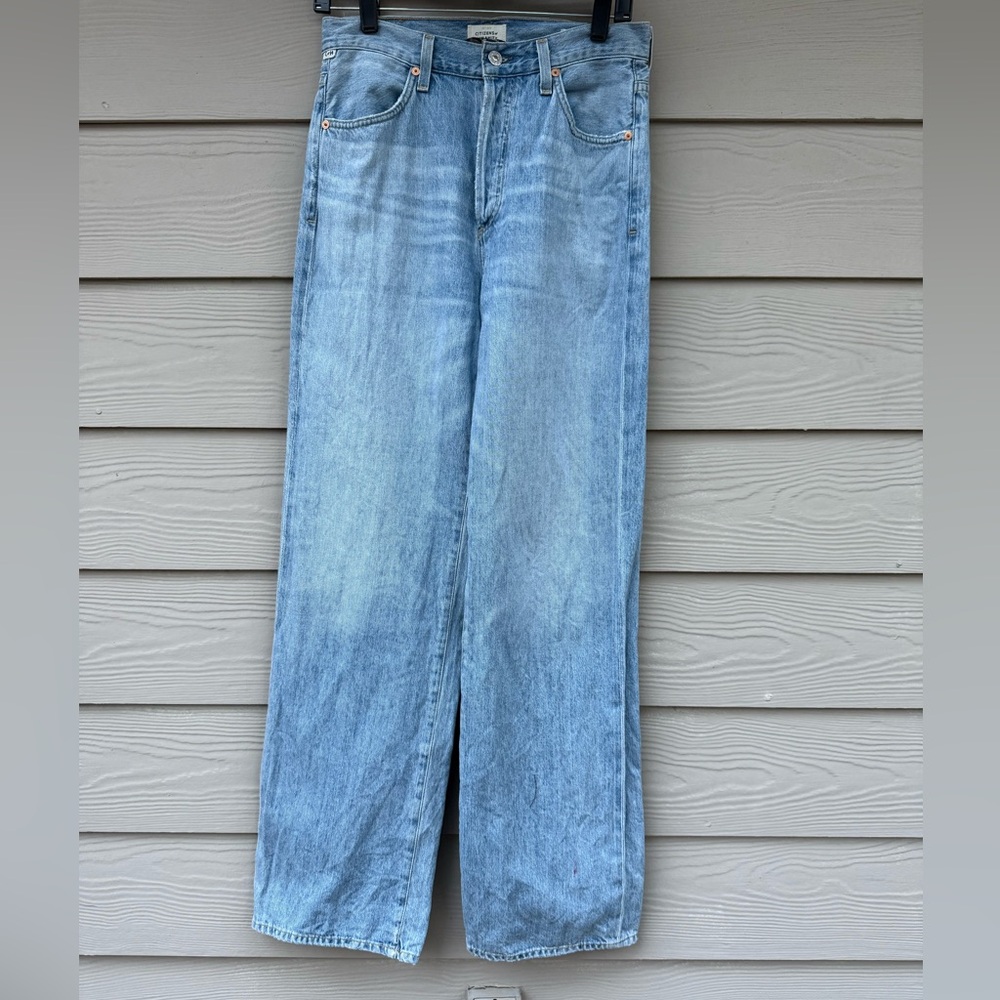 Citizens of Humanity Annina high-rise wide-leg jeans - Picture 7 of 16